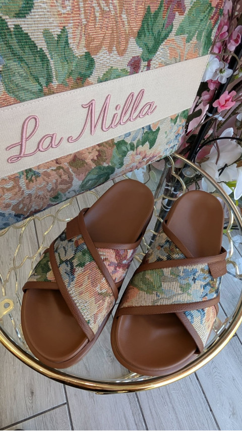 Klapki Rosalia Pasek - La Milla
